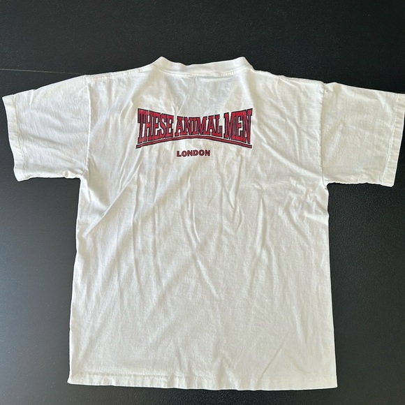 Vintage Punk These Animal Men t-shirt from 1995 tour. Back print. - Picture 5 of 6